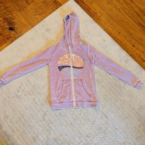 NWOT pink ROXY hoodie sweatshirt- XS